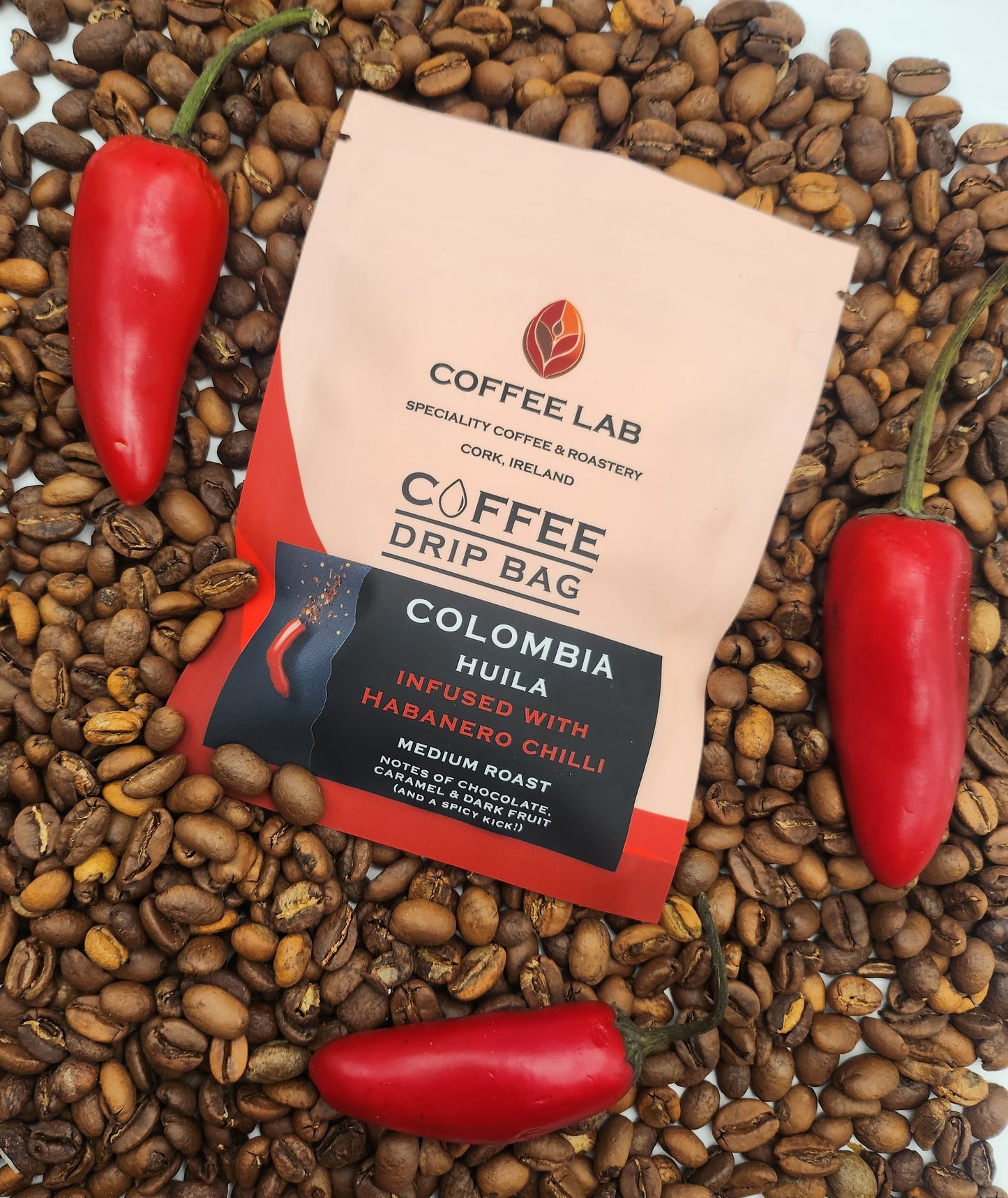 Colombian Huila Caturra Infused with Habanero Chilli (Drip Bags) - 10 Sachets