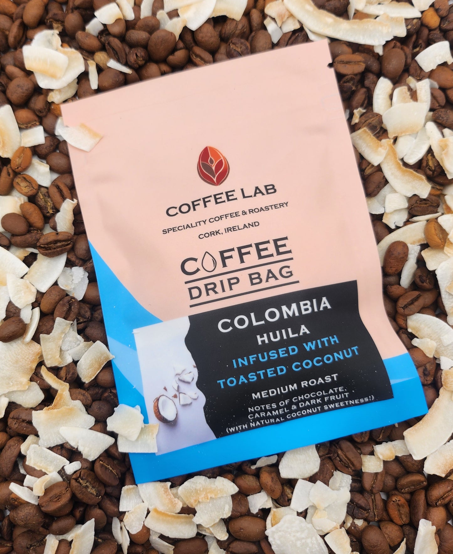 Colombia Huila Caturra Infused with Toasted Coconut (Drip Bags) - 10 Sachets