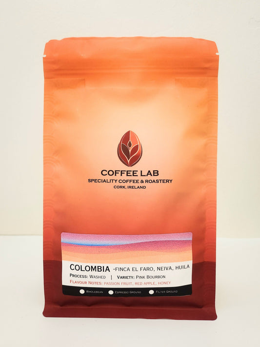 Colombia  - Finca El Faro, Neiva: Washed, Pink Bourbon, 250g